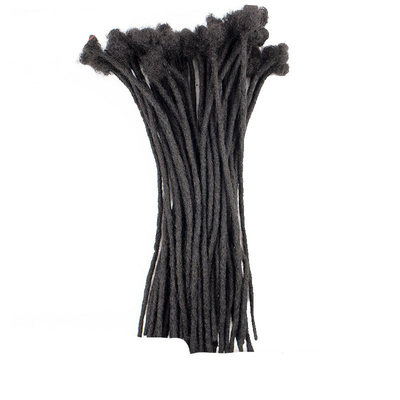 Mensenhaar Bulk voor Vrouw Geen weefsel Zuster Dreadlocks Haar Haken vlechten Locs Extensies