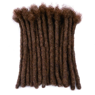 Mensenhaar Bulk voor Vrouw Geen weefsel Zuster Dreadlocks Haar Haken vlechten Locs Extensies