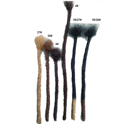 Mensenhaar Bulk voor Vrouw Geen weefsel Zuster Dreadlocks Haar Haken vlechten Locs Extensies