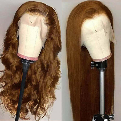 OEM/ODM 4*4 sluiting Peruken voor menselijk haar 13*4/13*6 kant Frontaal Gemiddelde grootte Maagd haar