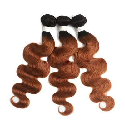 Remy Hair Body Wave Style Braziliaanse Ombre Hair Extension 20 bundels 1kg Gratis verzending