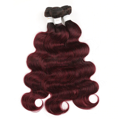 Remy Hair Body Wave Style Braziliaanse Ombre Hair Extension 20 bundels 1kg Gratis verzending