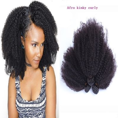 Deep Wave Hair Bundles voor Afro Kinky Curly Hair SINGLE WEFT Hair Extension Type