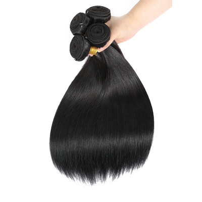 Full Cuticle Remy Hair Extension Weaves Bundle Verkoper Indisch Cambodjaans Natuurlijk Recht