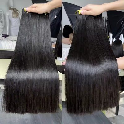 0.2kg Remy Hair Bone Straight And Curly Raw Peruvian Indian Hair Extensions Bundels
