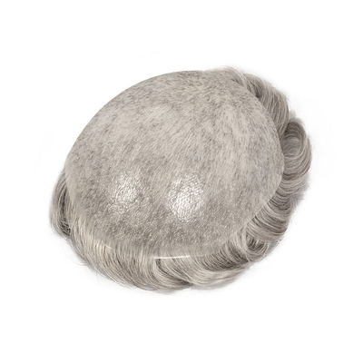 Links Design Super Dunne Huid Mens Mirage Mannelijke schaamhaar Patch Hairpieces voor mannen