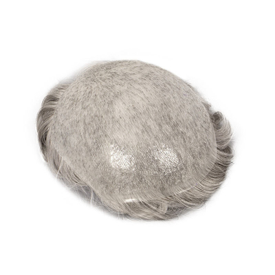 Links Design Super Dunne Huid Mens Mirage Mannelijke schaamhaar Patch Hairpieces voor mannen