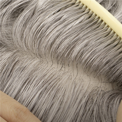 Links Design Super Dunne Huid Mens Mirage Mannelijke schaamhaar Patch Hairpieces voor mannen