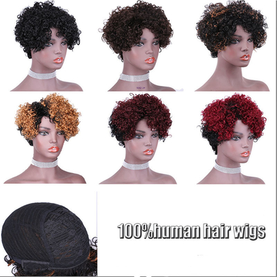 Zomer Pixie Cut pruiken voor vrouwen Meerdere kleur keuzes en hoge 250g-450g dichtheid