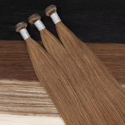 100% Remy Hair Virgin Genius Weft Raw Human Hair Bundle Verschillende stijlen