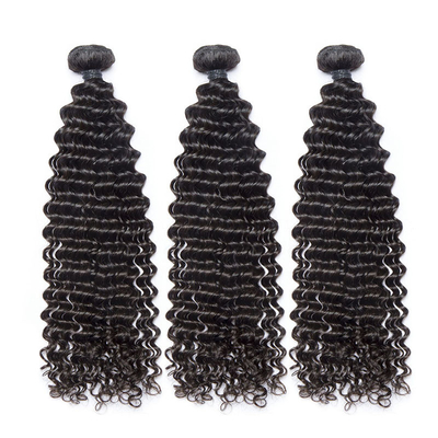 12-26 inch Grade A haarverkopers Braziliaanse huidhuid gelijnd Jerry krullend haar bundels