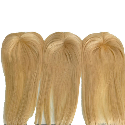 6 x 8 Double Mono Long Hair Toupee vervangingssysteem voor bruidsbruidsvrouwen Mensenhaar