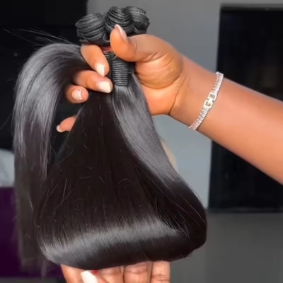 55% langste haarverhouding Braziliaanse haarbundels voor alle kleuren