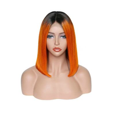 10-14 inch Bone Straight 13*4 HD Lace Frontal Raw Virgin 100% Peruvian Short Bob Mensenhaar Peruken