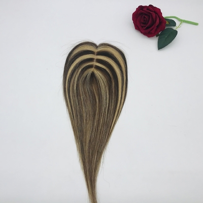 0.2kg natuurlijke blonde hand gebonden weft maagdelijk menselijk haar topper voor vrouwen Braziliaans haar