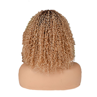 250% Afro Kinky Short Curly Pixie Cut Mensenhaar Peruken voor Zwarte Vrouwen van Boven