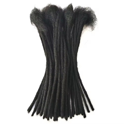 Mensenhaarverlenging Dreadlocks Stijl met krullende uiteinden Zwarte haarstijl Dreadlocks