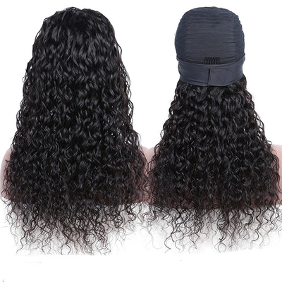 100% menselijk haar Braziliaanse Body Wave Curly Wigs met hoofdband 2022 Design Free Sample