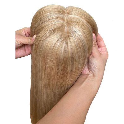 Echte maagdelijke menselijke haar toppers voor vrouwen cuticule uitgelijnd Europese Joodse haarstukken