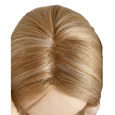Echte maagdelijke menselijke haar toppers voor vrouwen cuticule uitgelijnd Europese Joodse haarstukken
