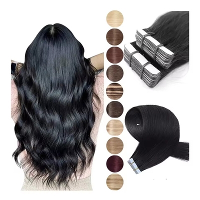 100% Remy Raw Human Hair Tape-In Haarverlenging met 60% langste haarverhouding