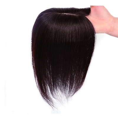 Virgin Hair Europese 3x5 Zilk Top Base 130 Density Straight Human Hair Topper voor vrouwen