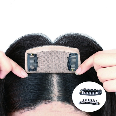 180% dichtheid Remy haar Toupee met zijde basis top en 24mm Toupee textuur Lengte 30cm