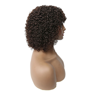 Zwitserse kant basis Korte Pixie Cut pruiken voor zwarte vrouwen Raw Braziliaanse Virgin Afro Curly