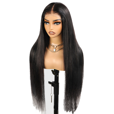 Perruque Gluleless HD Transparante kant Frontaal bot Recht Vietnamese Raw Virgin Human Hair Wigs Topper