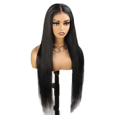 Perruque Gluleless HD Transparante kant Frontaal bot Recht Vietnamese Raw Virgin Human Hair Wigs Topper