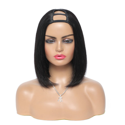 150% Dichtheid Braziliaanse Remy Lichaam Wave Haar U Deel Peruken Midden Open voor zwarte vrouwen