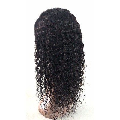 Raw Indian Water Wave Curly U Part Wig met OEM ODM Service en 100% Top Human Hair