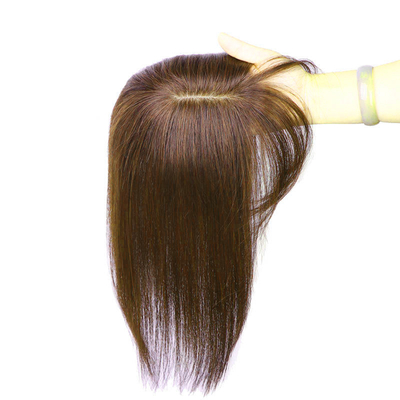 90% dichtheid rechte toupee clip in natuurlijk menselijk haar topper pruiken voor vrouwen