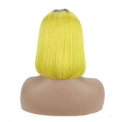 Raw Virgin Transparent HD Lace Frontale Mensenhaar Peruk 100% Bob Peruk Remy Haar 250g-450g