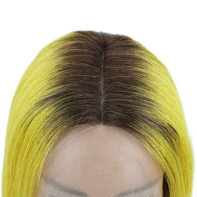 Raw Virgin Transparent HD Lace Frontale Mensenhaar Peruk 100% Bob Peruk Remy Haar 250g-450g