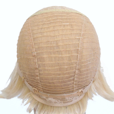 Wigs van kant 613 Blonde kleur Peruaanse korte bob Mensenhaar Wigs voor zwarte vrouwen