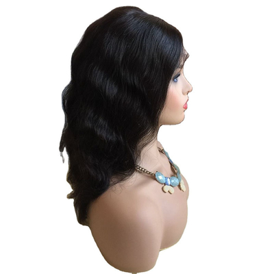 Natuurlijk Remy Haar HD Full Lace Braziliaanse Virgin Cuticle Aligned BOB Korte krullende pruiken
