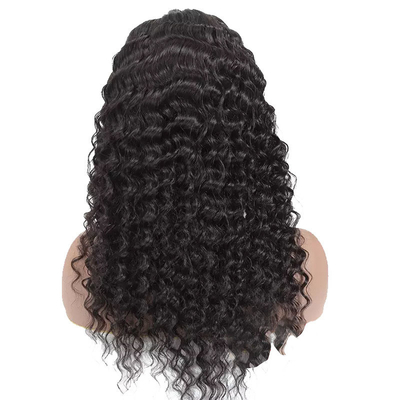 Deep Wave Raw Curly Human Hair Wigs voor zwarte vrouwen Kleine/Grote/Gemiddelde Grootte 8-32 inch