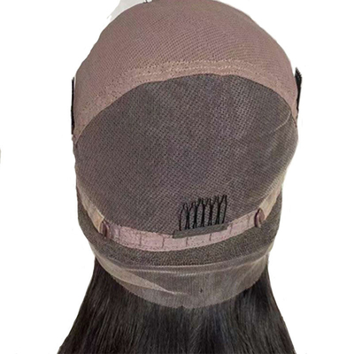 Alle kleuren geschikt 250% dichtheid HD kant menselijk haar pruiken voor zwarte vrouwen handgebonden