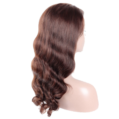Remy Hair Braziliaans maagdelijk menselijk haar Kinky Curly Lace Voorhoede pruiken P4/27 voor zwarte vrouwen