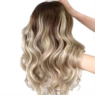 Verbeter je look met kant Top Europees menselijk haar Joodse vrouwen pruik Kosher pruiken