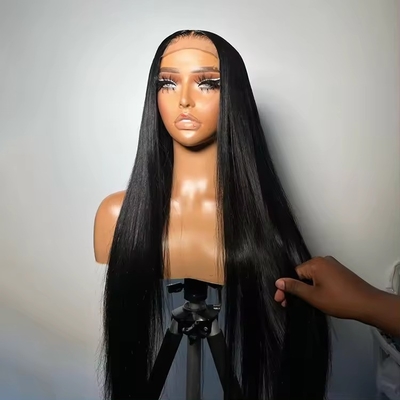 250g-450g Originele Braziliaanse Bone Straight 360 Mensenhaar Peruken Voor Zwarte Vrouwen